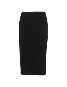 Kj Brand Pencil midi skirt Black