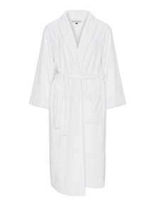 Alice und Jann Animal spot dressing gown Ivory-White