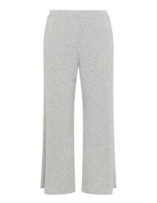 Ten 21 Wide leg jersey trousers Grey / Mottled