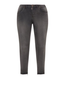 Zizzi Faded skinny jeans Grey