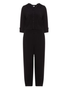 Ten 21 Jersey jumpsuit Black