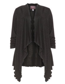 Sempre Piu Glittery cardigan Black / Silver