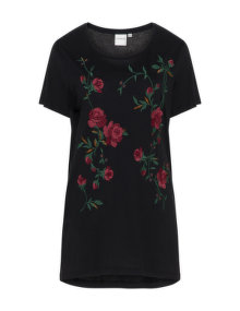 Junarose Embroidered t-shirt Black / Multicolour