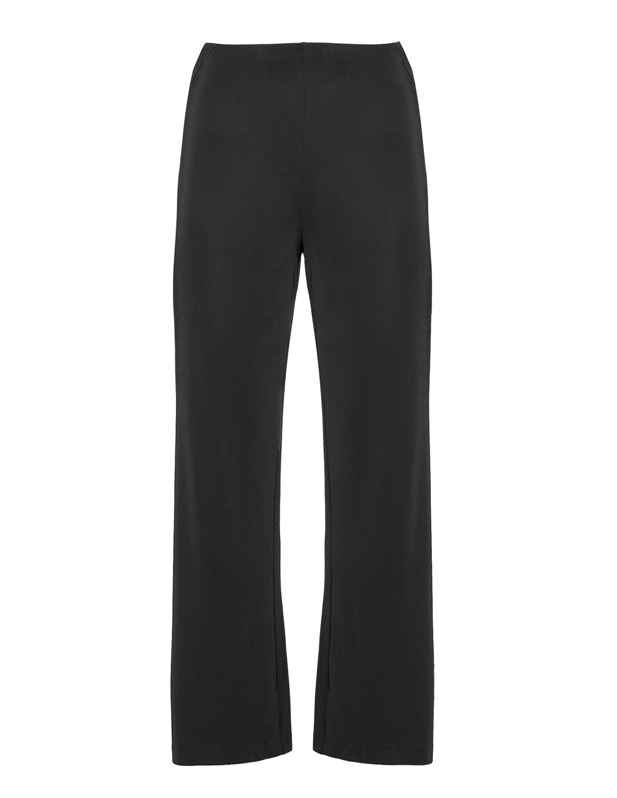 Wide leg jersey trousers by
navabi