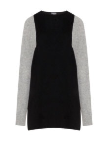 Yoona Colour block jumper  Black / Grey