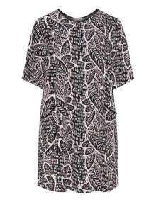 Gozzip Leaf print tunic Multicolour