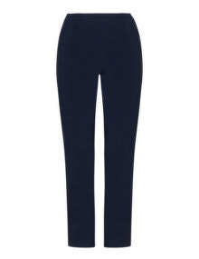 Via Appia Due Straight cut trousers Dark-Blue