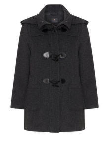 kirsten Wool-cashmere duffle coat Anthracite