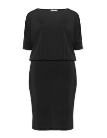 Amber and Vanilla Jersey dress Black