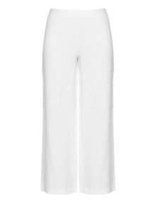 navabi Wide cut linen trousers White