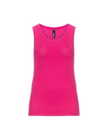 Yppig Ribbed vest top Pink