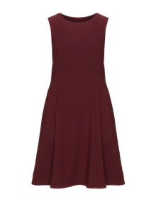 Manon Baptiste Fit and flare dress Bordeaux-Red