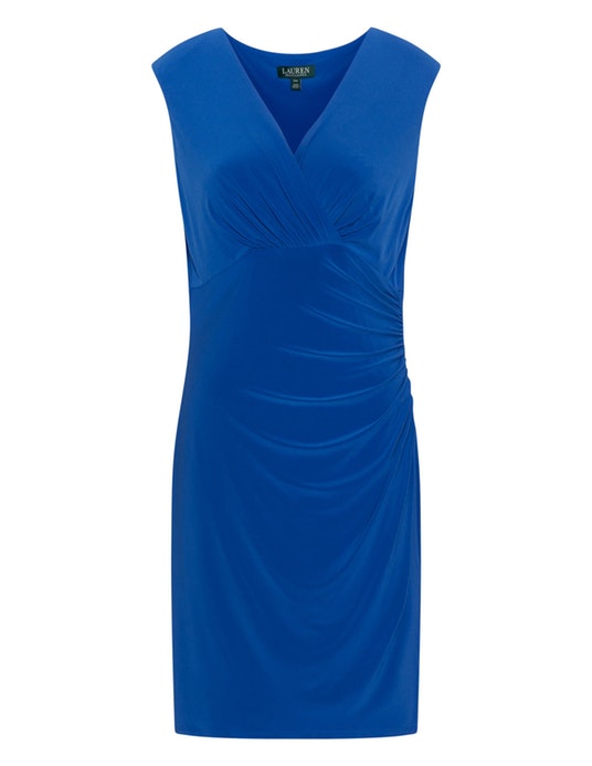 Lauren Ralph Lauren Woman Fitted dress  Dark-Blue