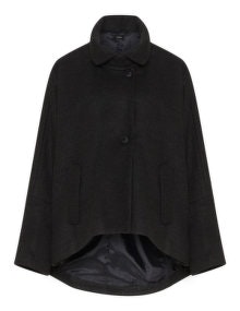 Luukaa Cape style jacket Anthracite