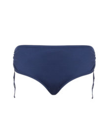 24thandOcean Gathered bikini bottoms  Dark-Blue
