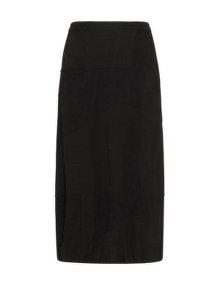 Prisa Textured jersey maxi dress Black