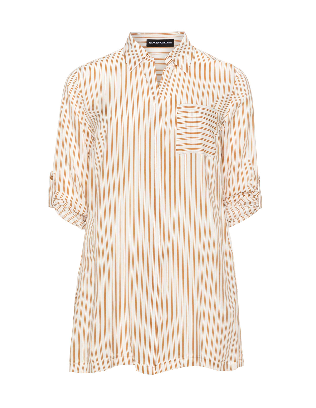 Long line striped shirt by
SAMOON