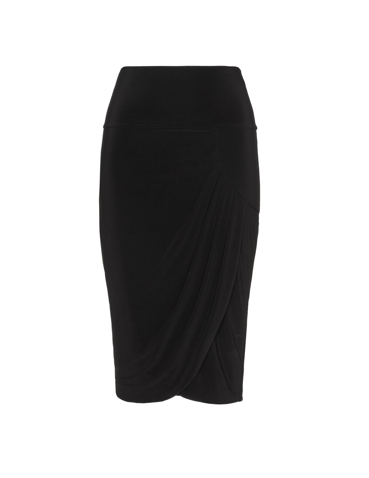 Draped pencil skirt by
Yoek