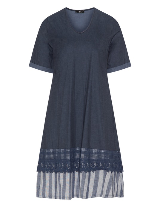 Vento Maro Denim look dress Blue