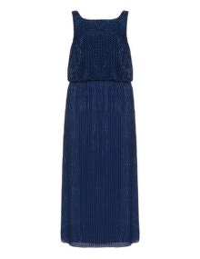 House of Magpie Sequinned evening dress Blue