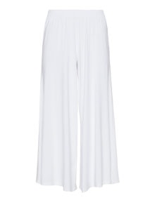 Peter Luft Jersey wide leg trousers White