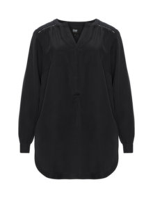 Zizzi Long tunic Black