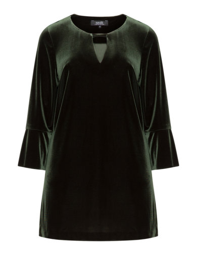 Long velvet top by
navabi