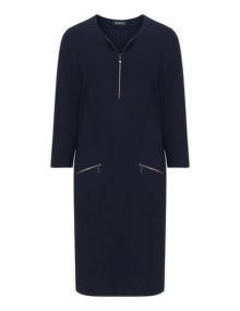 Verpass Zip detail dress Dark-Blue