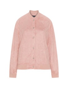 Simply Be Faux suede jacket Pink