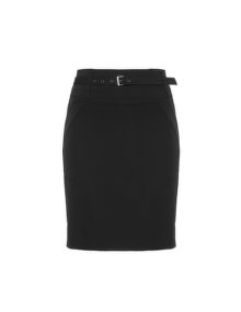 Manon Baptiste Ronja knee-length shaping skirt Black