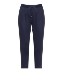Live Unlimited London Lyocell drawstring trousers  Blue