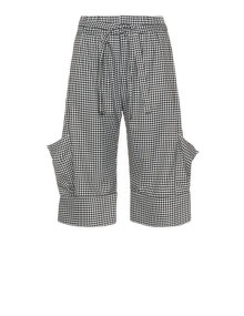 Chalona Houndstooth culottes Black / White