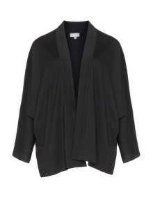 Yoona Oversized jersey jacket Black