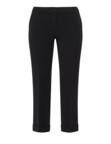 Karin Paul Front crease trousers Black