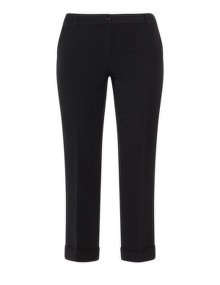 Karin Paul Front crease trousers Black