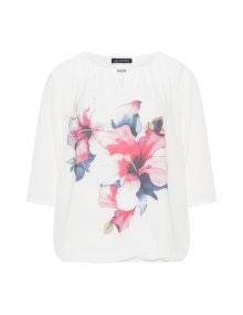 Verpass Floral print blouse Cream / Pink
