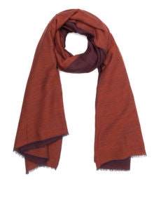 Elemente Clemente Wool scarf  Orange / Purple
