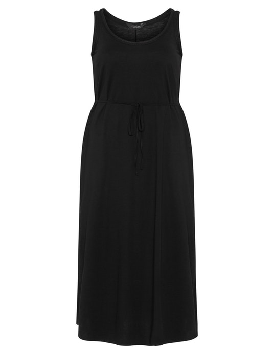 Yours Clothing Jersey maxi dress Black