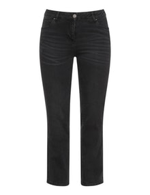 Chalou Buffys straight cut jeans  Black