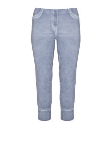 Robell 7/8 length Bella trousers Blue