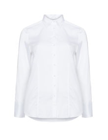 Eterna Cotton blend shirt White