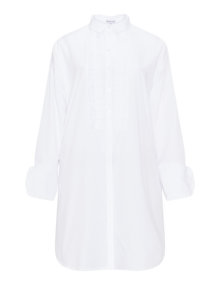Miss Y by Yoek Ruffle detail shirt  White