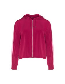 Röhnisch Jersey hooded sports jacket Berry-Purple / Pink