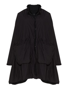 Barbara Speer Oversized cotton coat  Black
