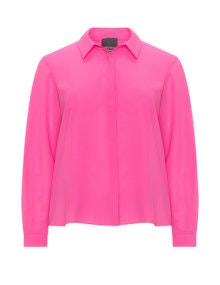 Persona Boxy crêpe shirt Pink