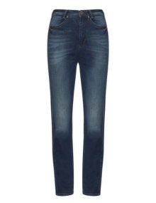 Studio Faded straight cut jeans Dark-Blue