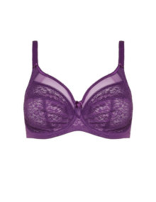 Goddess Lace underwired bra Purple