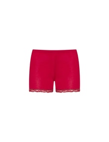 Alice und Jann Silky pyjama shorts Bordeaux-Red