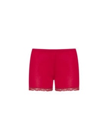 Alice und Jann Silky pyjama shorts Bordeaux-Red