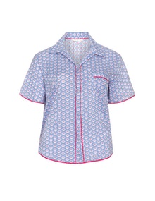 Cyberjammies Pajama top  Light-Blue / Pink